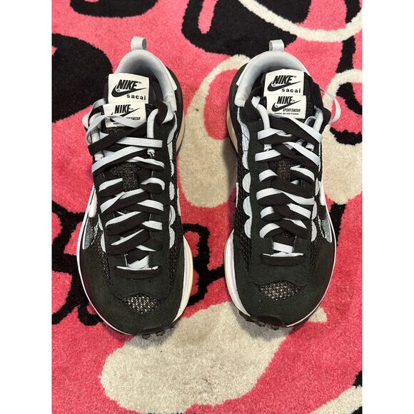 Nike Vaporwaffle Sacai Black White – Size 6 – Brand New main image 6